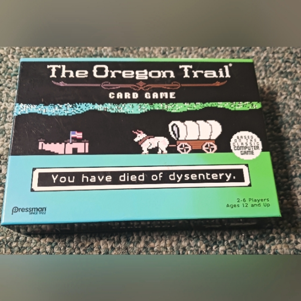 The Oregon Trail Card Game-Brand New!